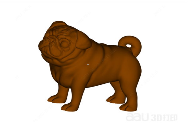 3D打印斗牛犬 3D打印斗牛犬