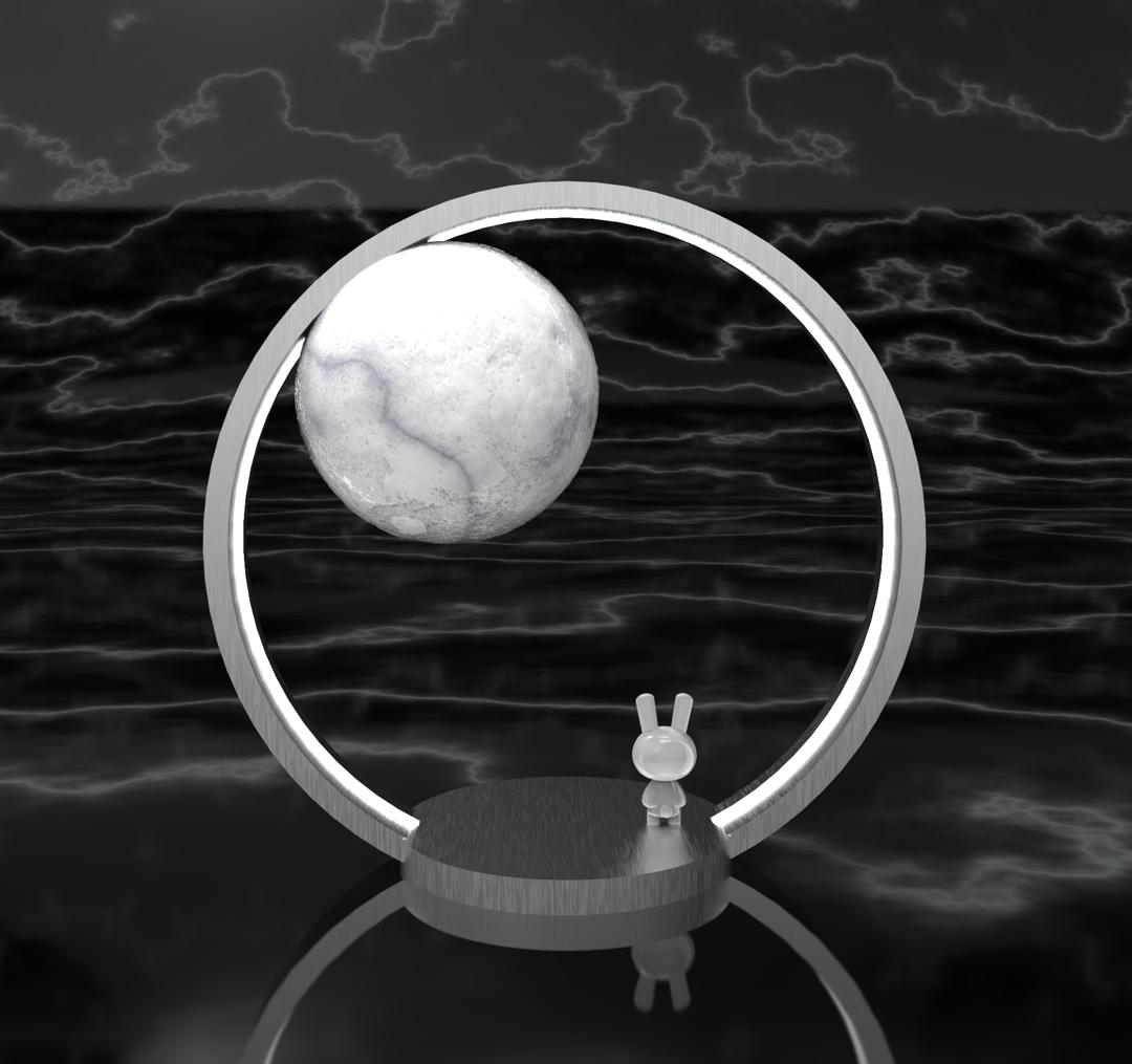 兔好月圓小夜燈