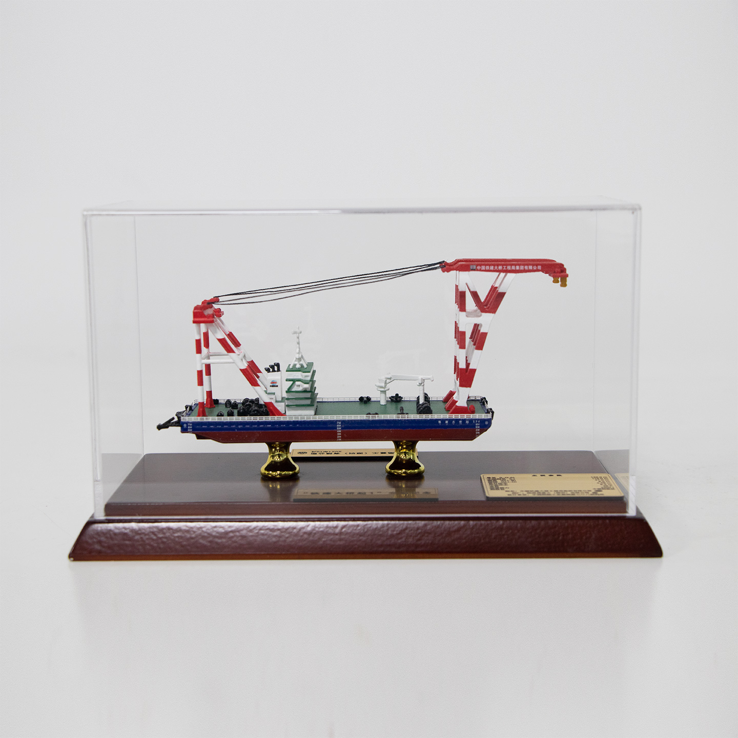 海洋工程維護(hù)船訂制海洋工程船模型|工藝船航模紀(jì)念擺件展覽收藏品送禮
