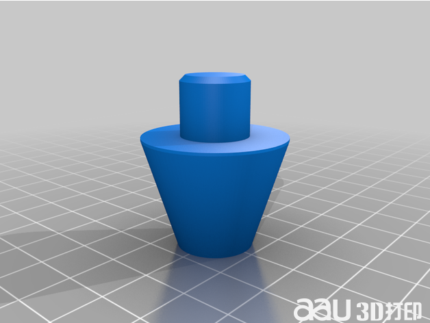 宇宙復古火箭 - 空心stl模型