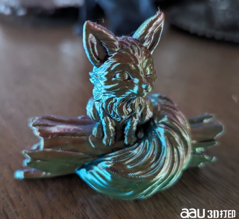 可愛的狐貍STL模型