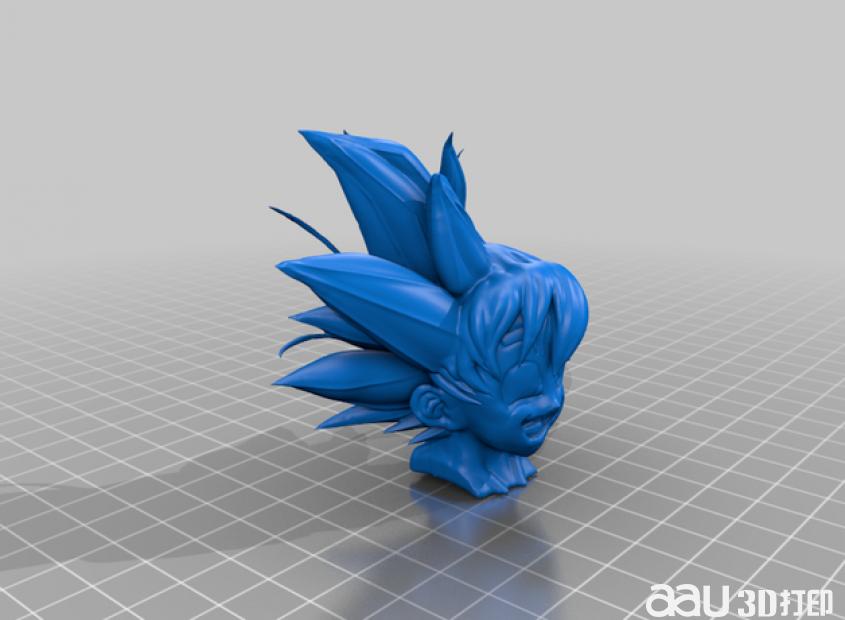 悟空飛行STL模型