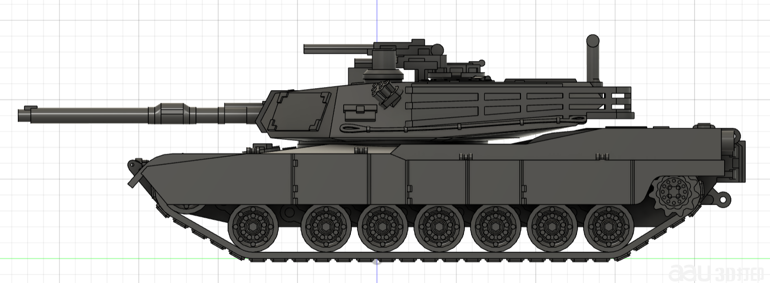 M1A2艾布拉姆斯SEPSTL模型