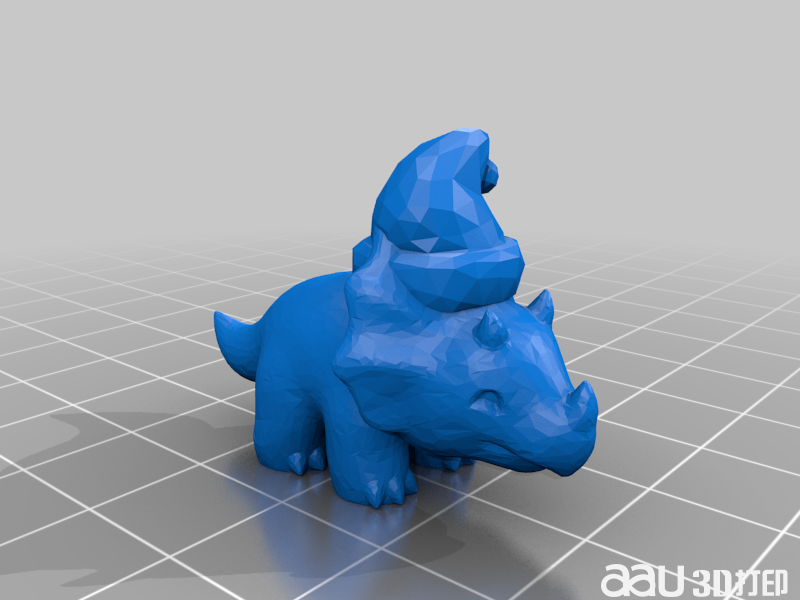 圣誕恐龍STL模型