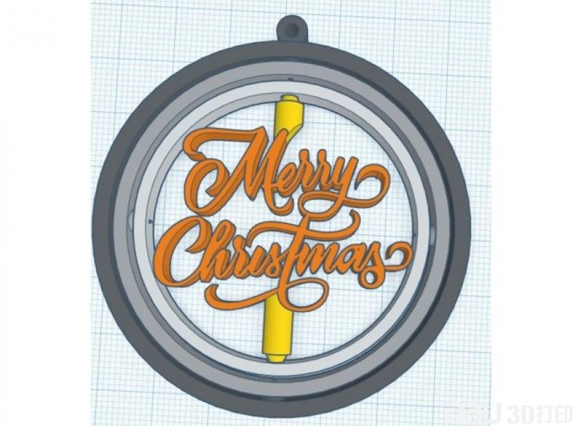 Merry Christmas圣誕掛飾