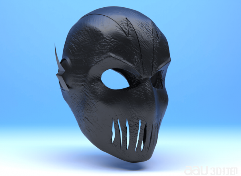 逆閃面具stl模型