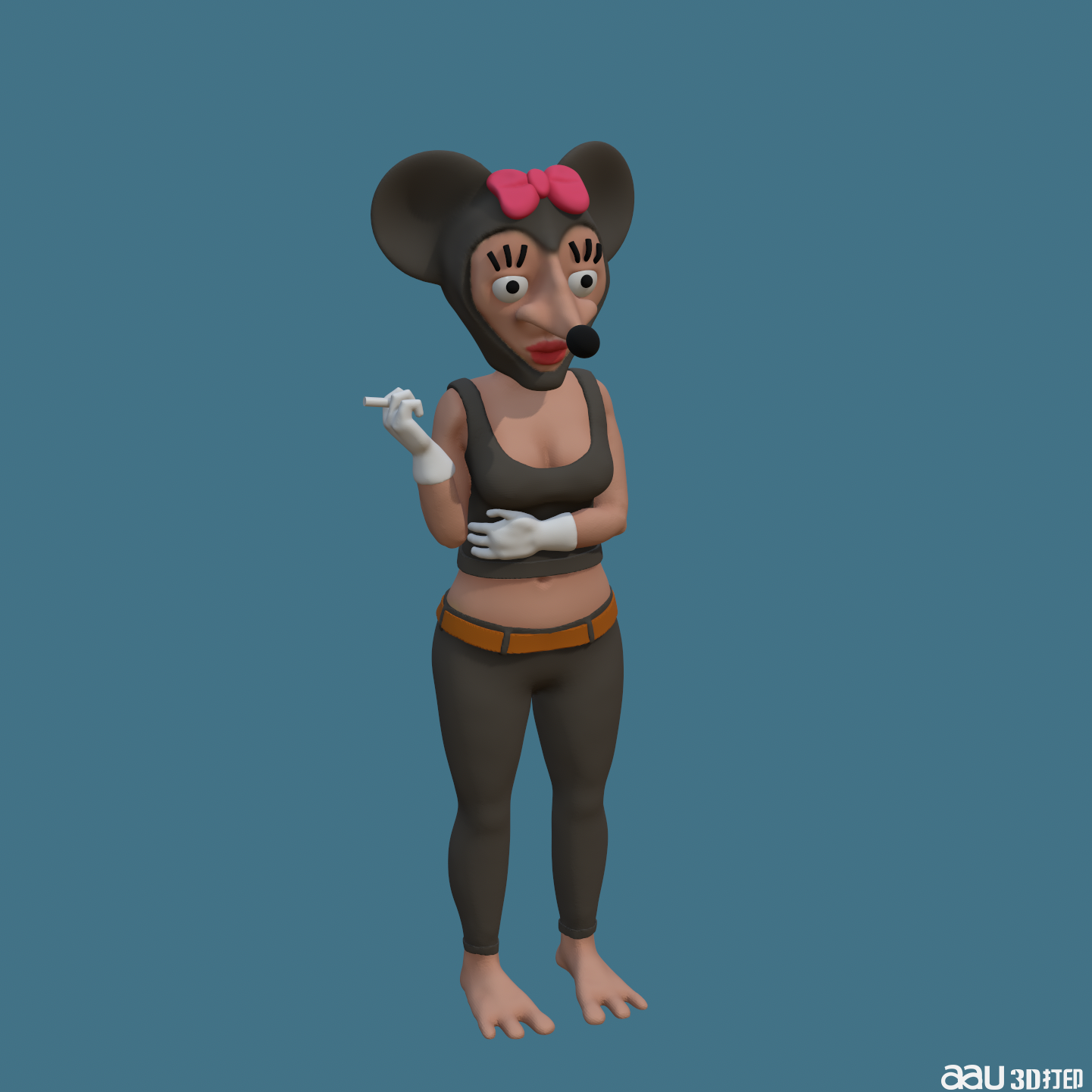 瑞奇的女朋友STL模型