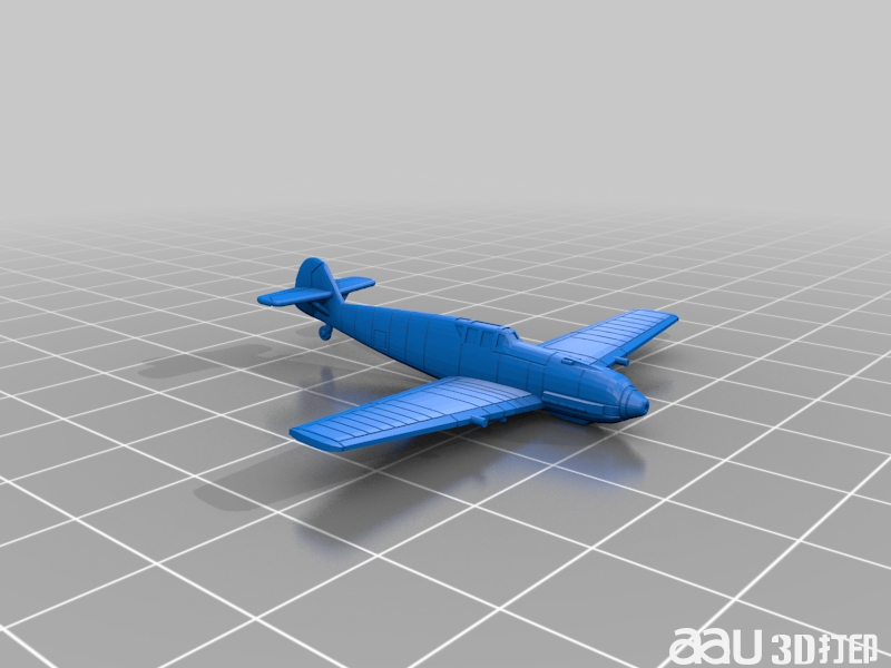 梅塞施密特BF-109 E-3STL模型