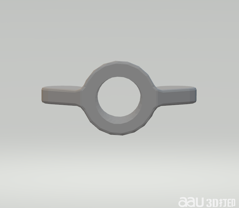 蝶形螺母STL模型