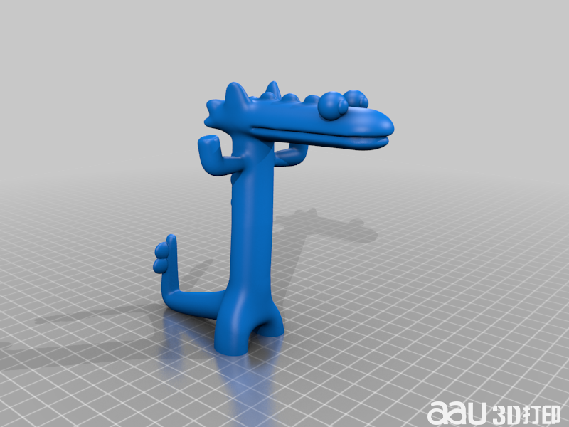 跳舞的無牙模因STL模型