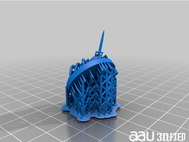 帶刀的螃蟹STL模型