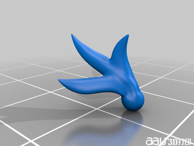 圣誕老人的小馴鹿STL模型