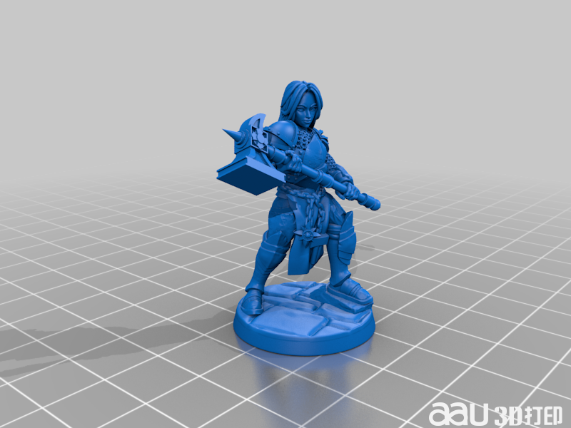 高級修女 - 大教堂典獄長修女STL模型