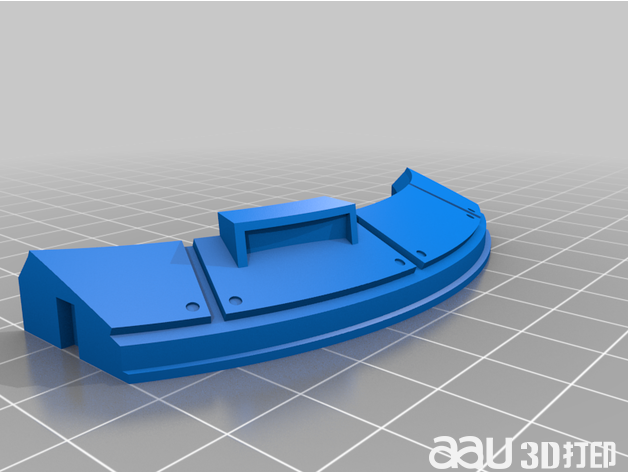 科幻外緣掩體stl模型