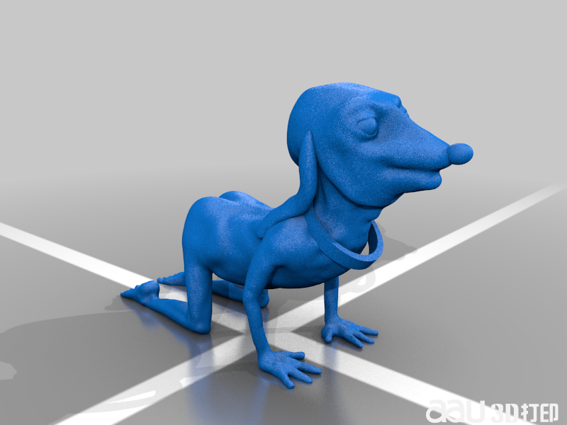 士力架-瑞奇嚙齒動物的忠實伙伴STL模型