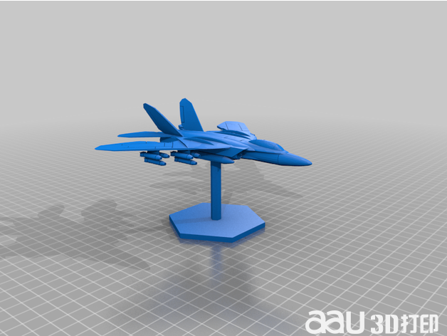 掠奪者戰斗機stl模型