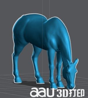 駿馬STL模型