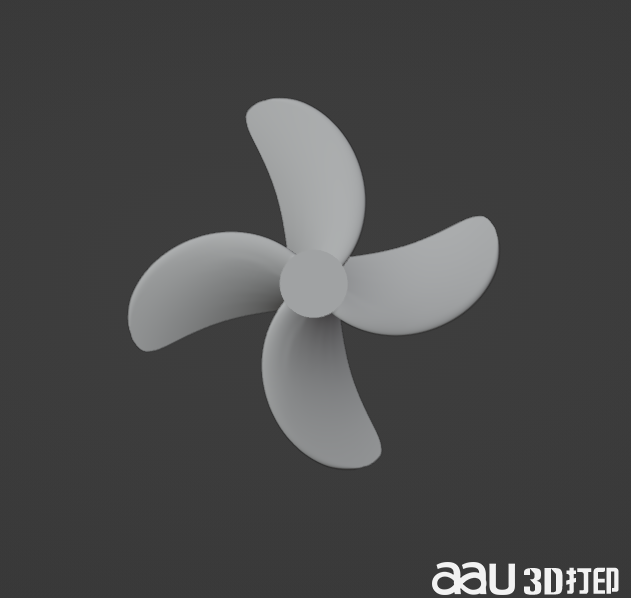 螺旋槳3d打印模型