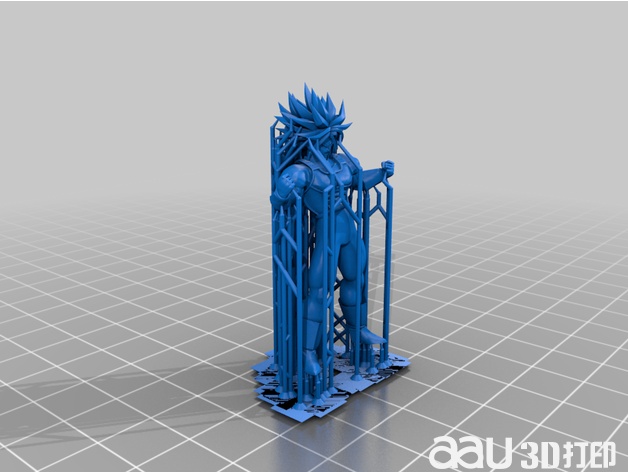 超級賽亞人stl模型