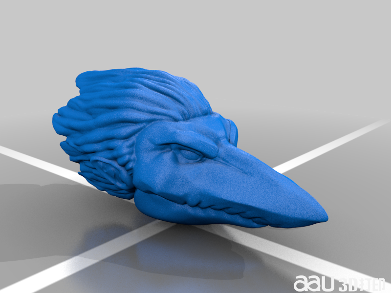 飛顎泰坦頭STL模型