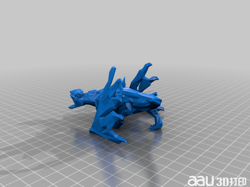 Vorkath + 顯示屏 - 多色STL模型