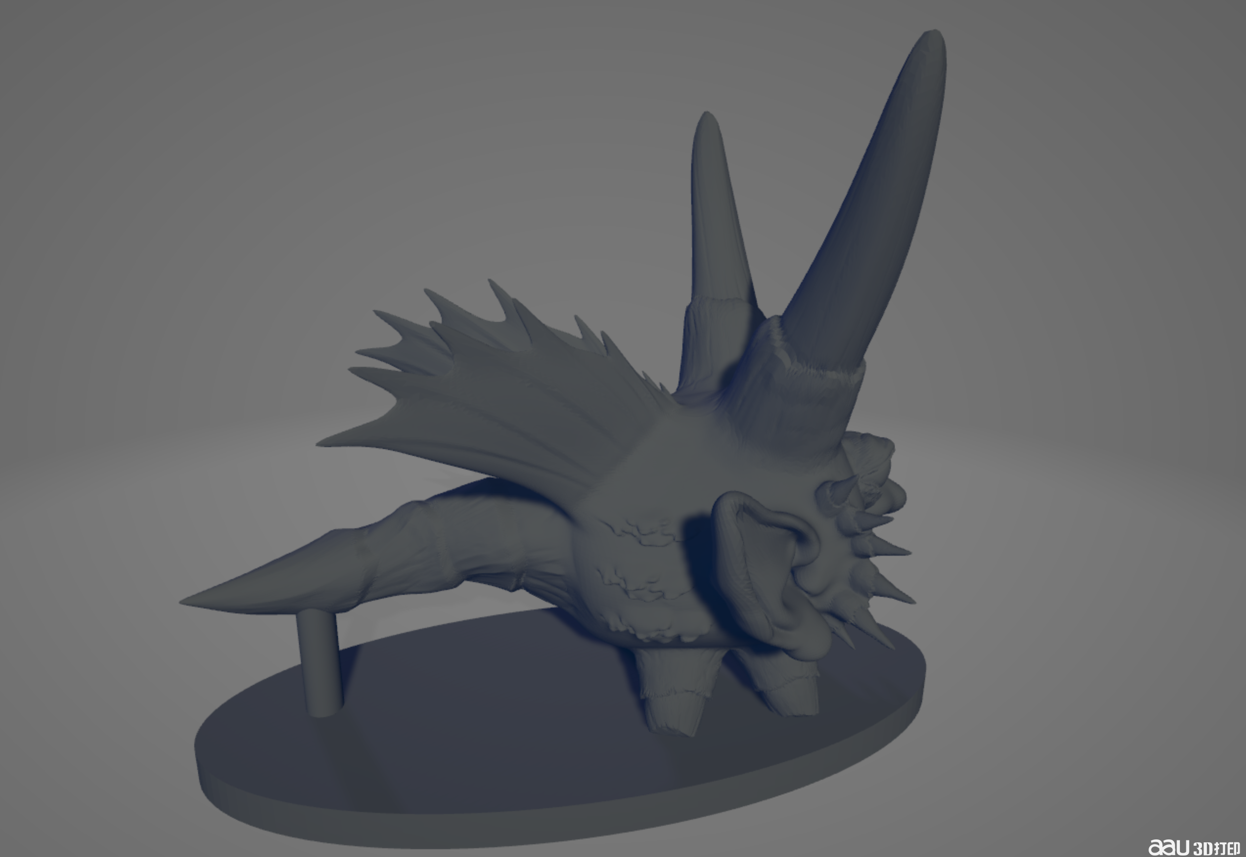 錐形底座STL模型