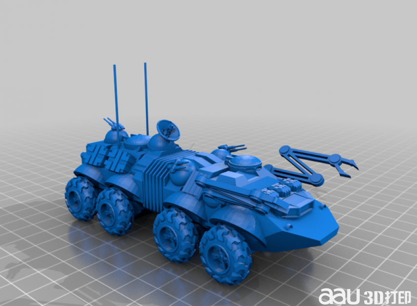 啟示錄生存車STL模型