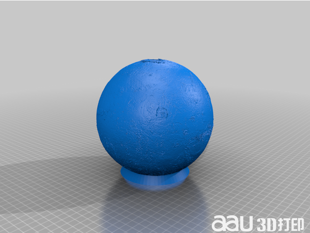 石薯烴球體stl模型 立體球模型