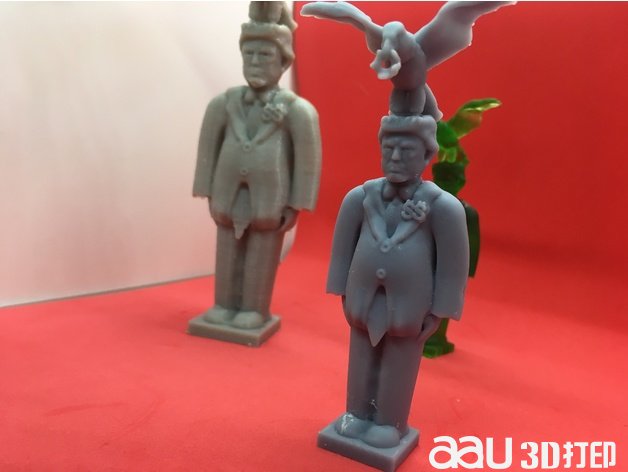 特朗普與白頭鷹stl模型