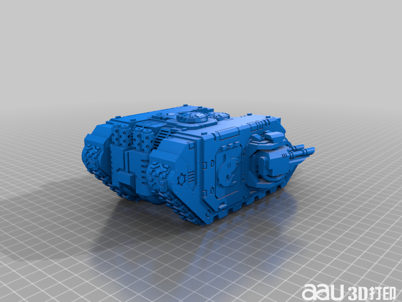免費鯊魚突襲者重型坦克STL模型