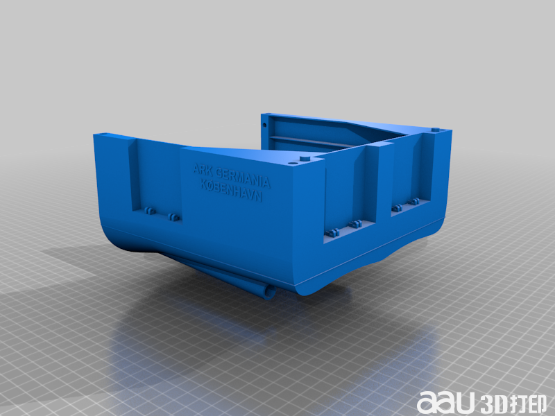 遙控船DFDS“Ark Germania”STL模型