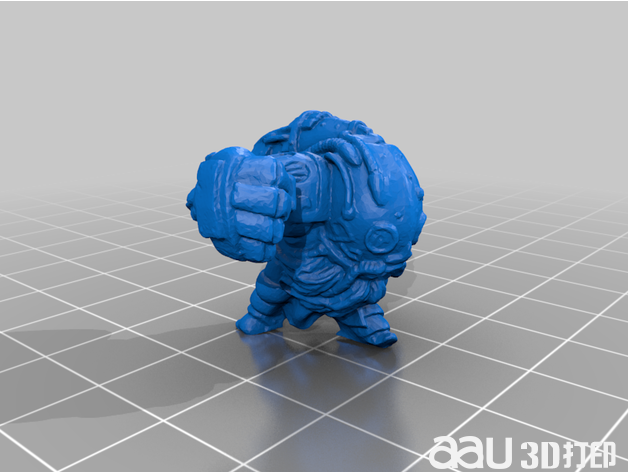 宙斯盾流星 + 富爾戈爾stl模型