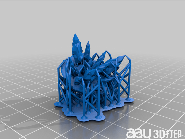 冰刺STL模型