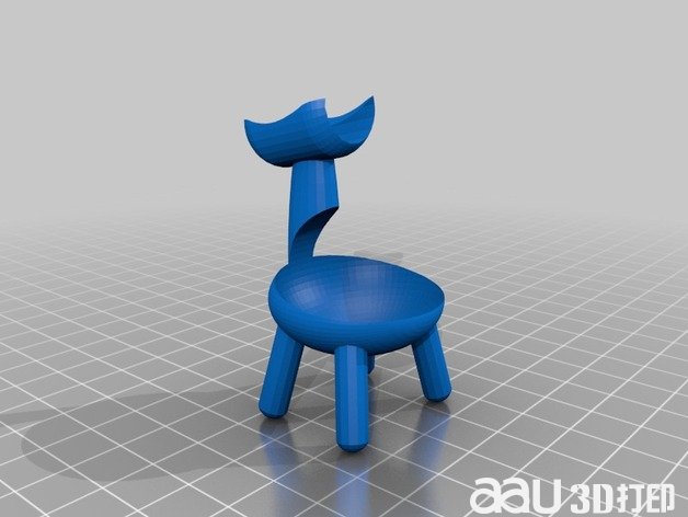 秋季動物stl模型