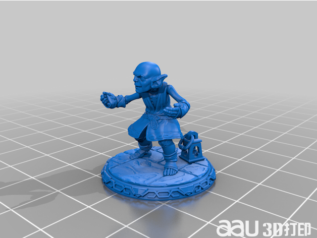 地下地獄 - 昆西 有趣的領袖stl模型