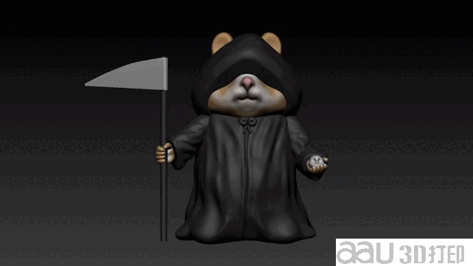 倉鼠死神萬圣節stl模型