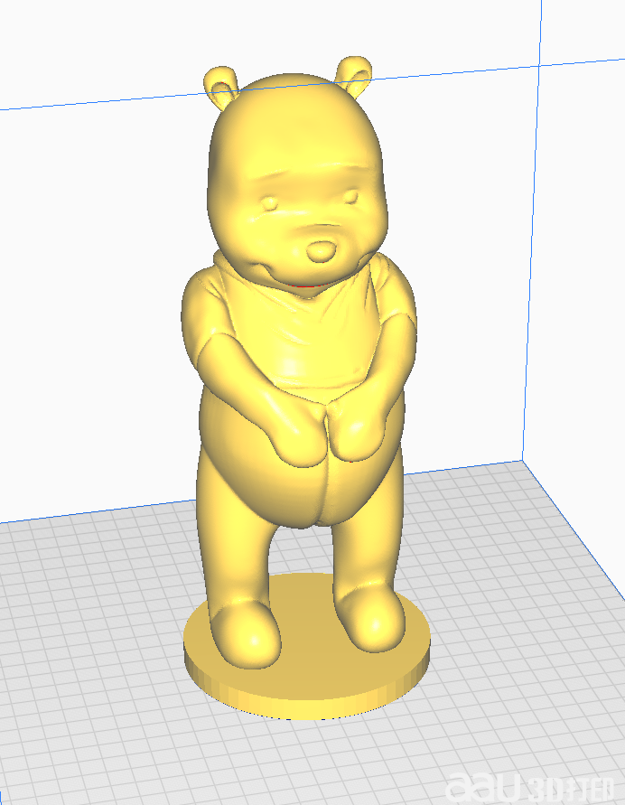 溫妮-普-熊STL模型