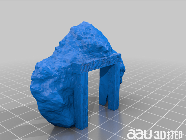 礦井入口STL3D模型