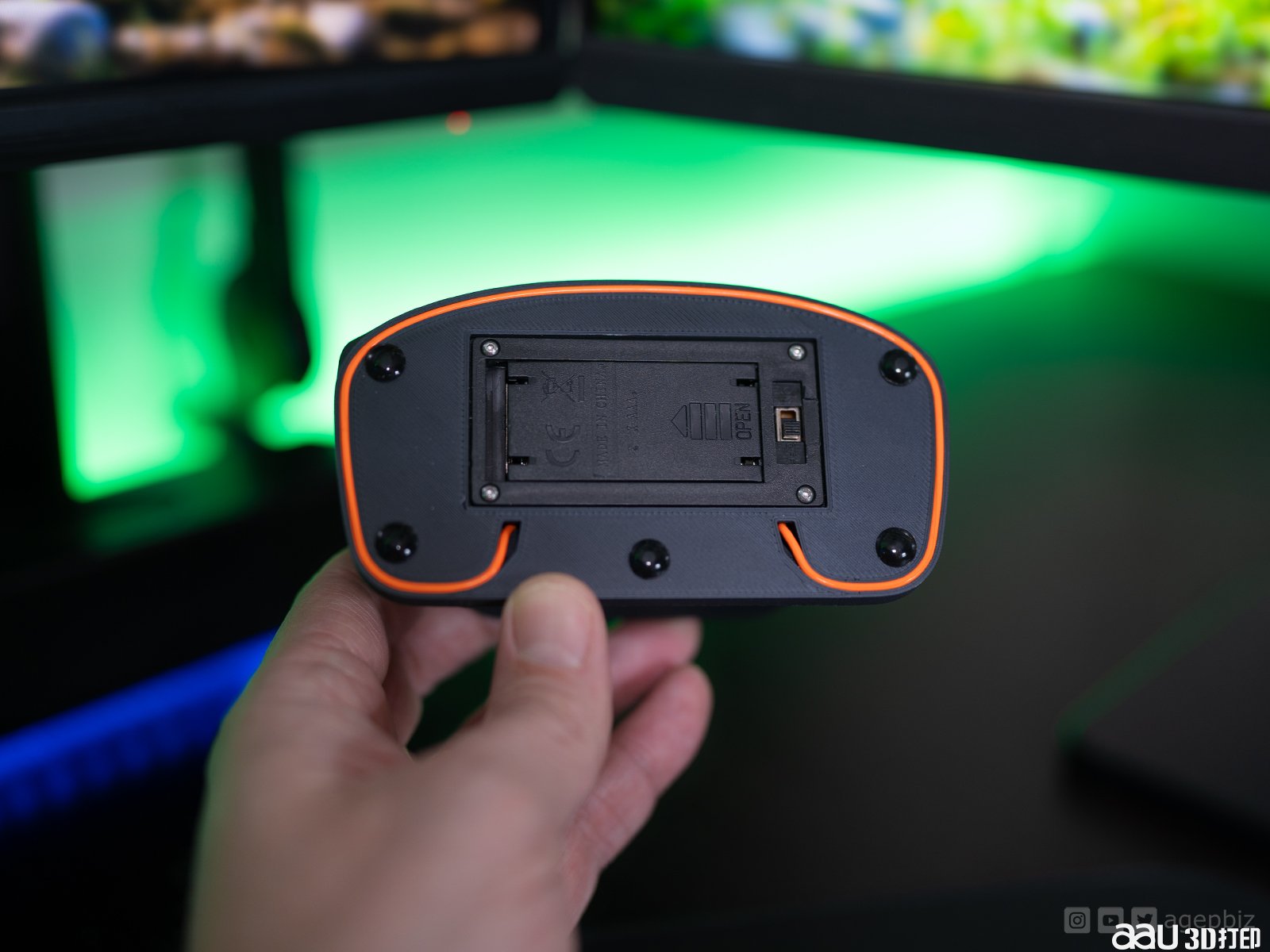 Xbox 控制器支架，帶LEDSTL模型