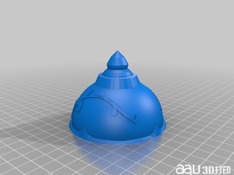 功能調色板球體STL模型