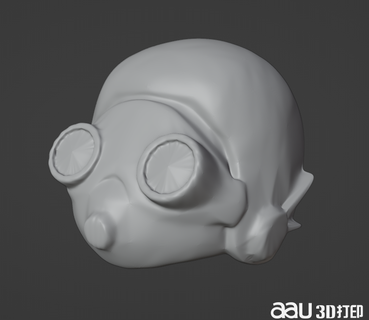 3d打印人頭模型圖STL