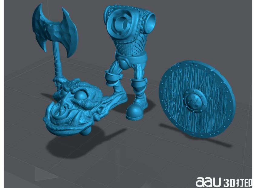 沃格蘭獸人stl模型