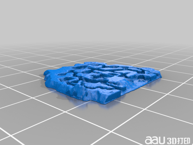 矮堡礦山STL模型