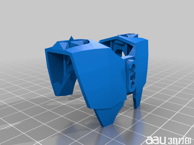 鉆頭推土機(jī)胸件STL模型
