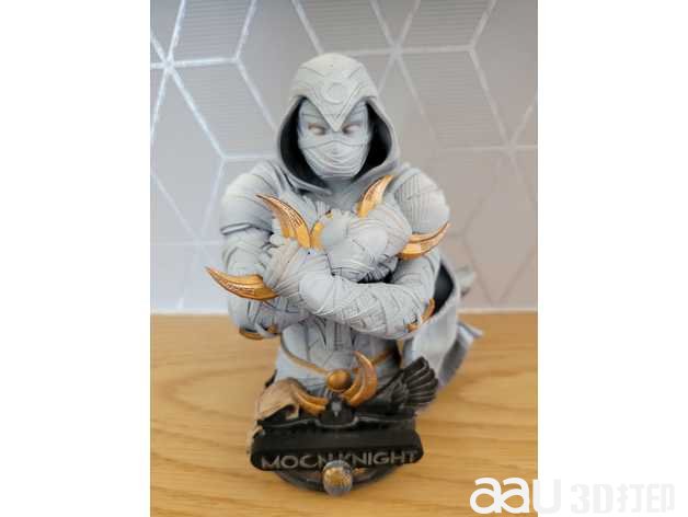 邪惡的漫威月亮騎士半身像