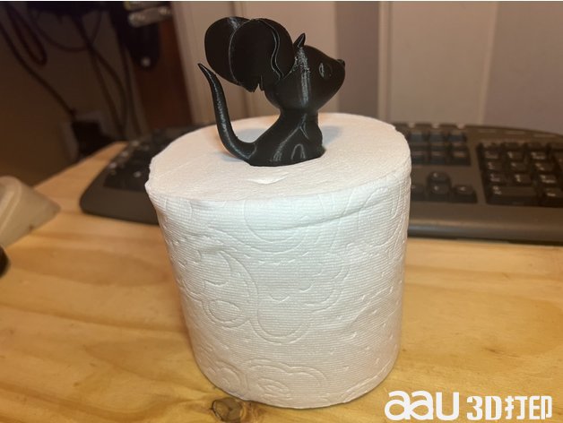 衛生紙鼠標stl模型