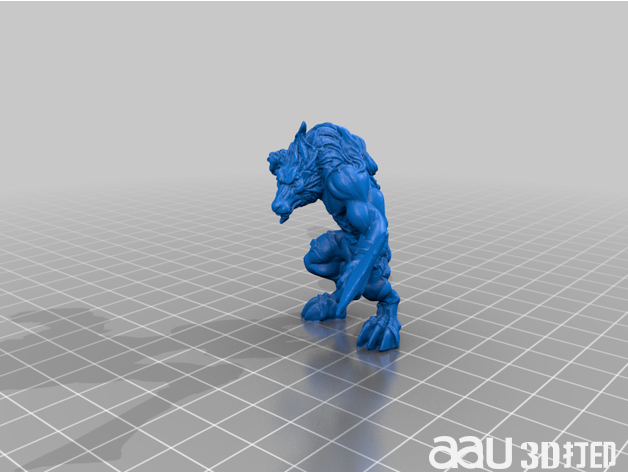 狼血掠食者stl模型