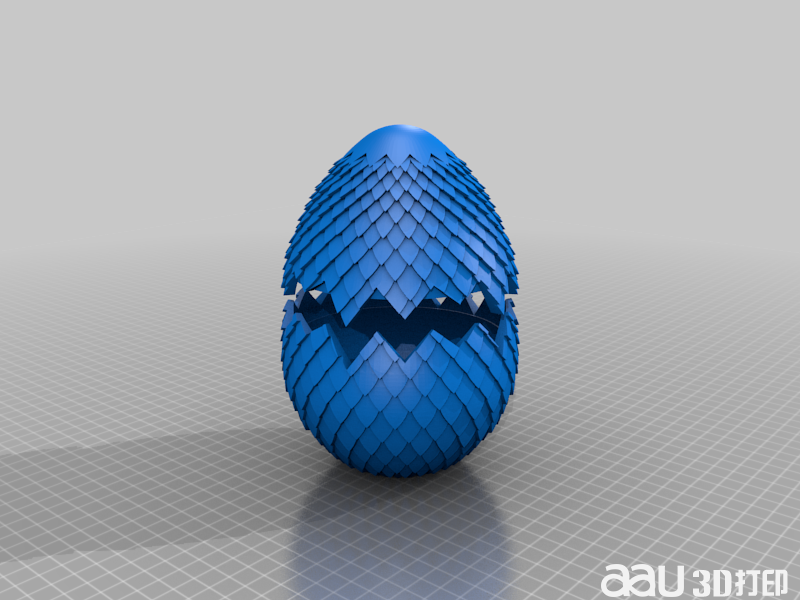 恐龍蛋STL模型