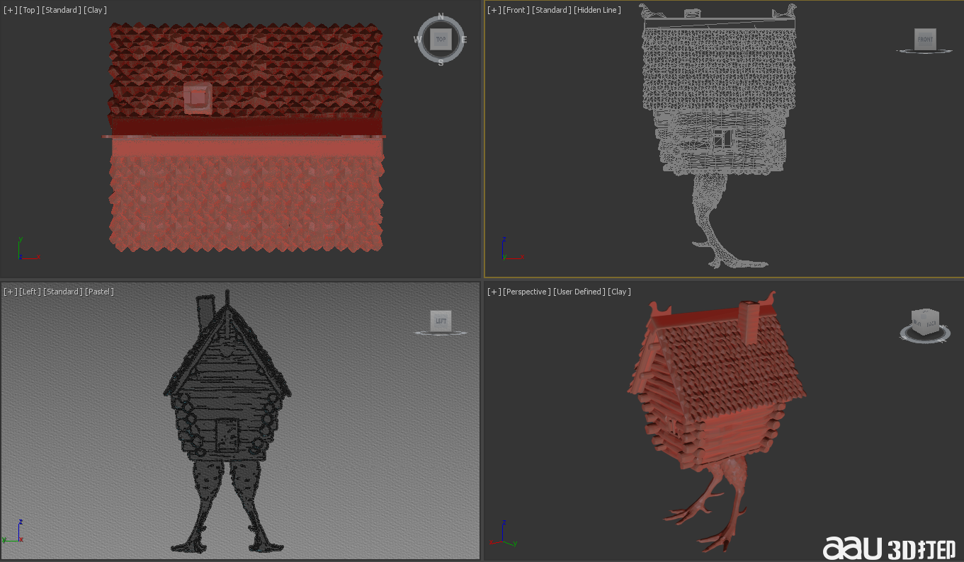 原子之心雞舍STL模型