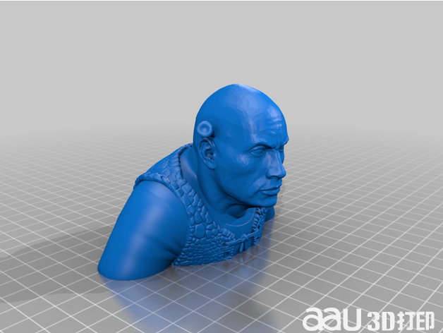 人物雕塑模型 史洛克（史萊克+搖滾混搭）stl模型